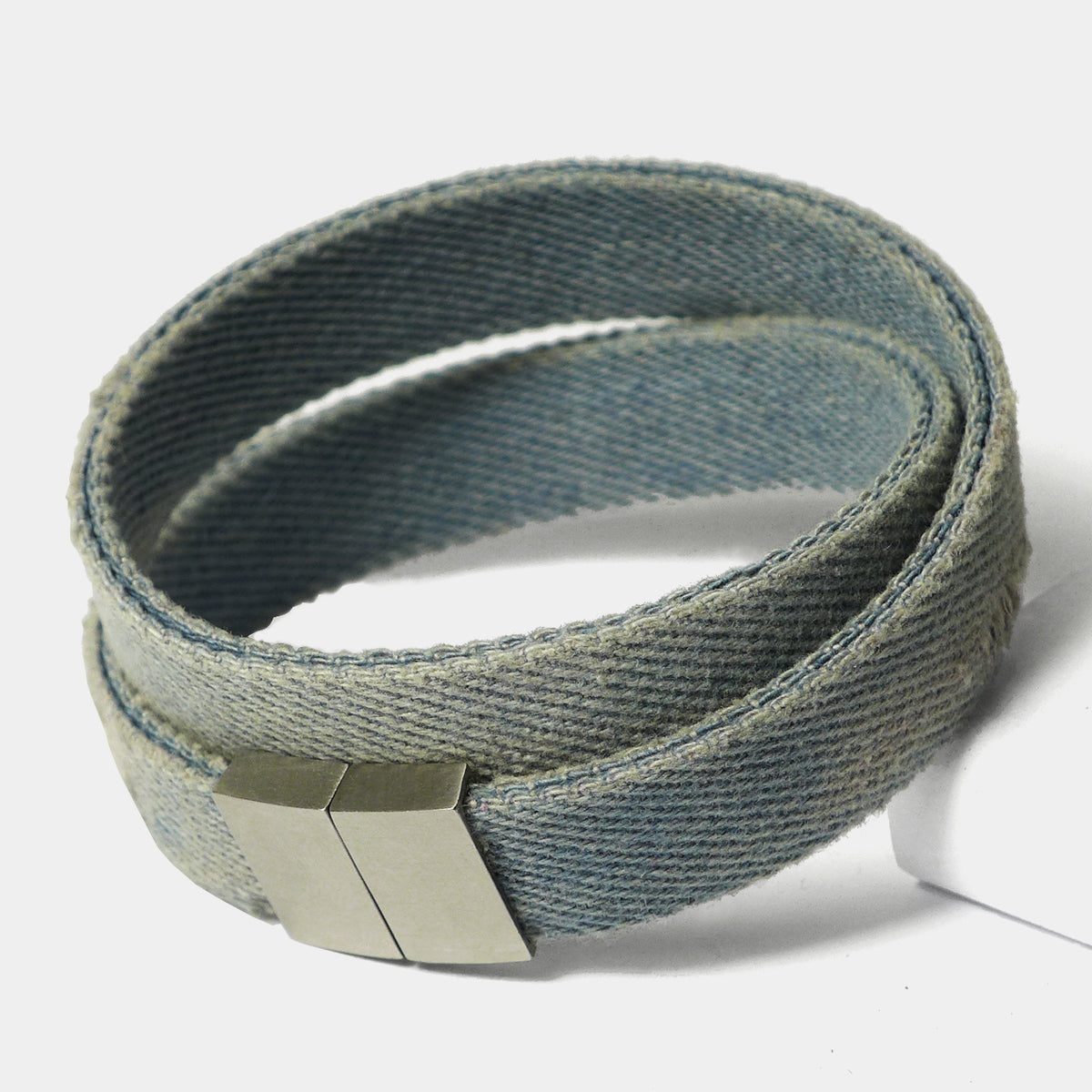 Starbeit Armband Blue Denim Double Used Liegend