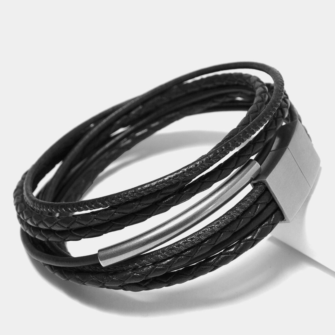 Armband Leather Star DW76