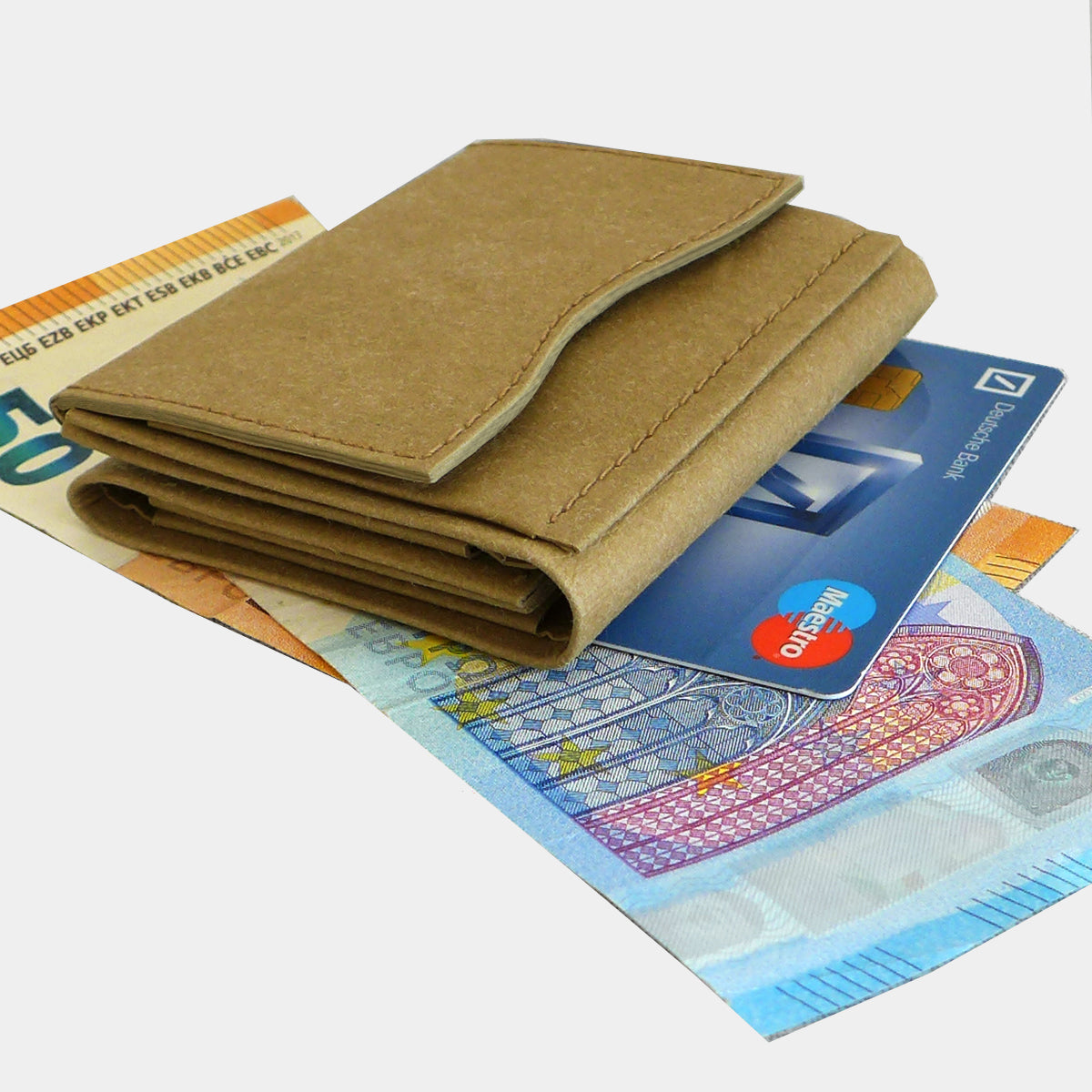Starbeit Minimal Wallet Basic Beige Bild 2