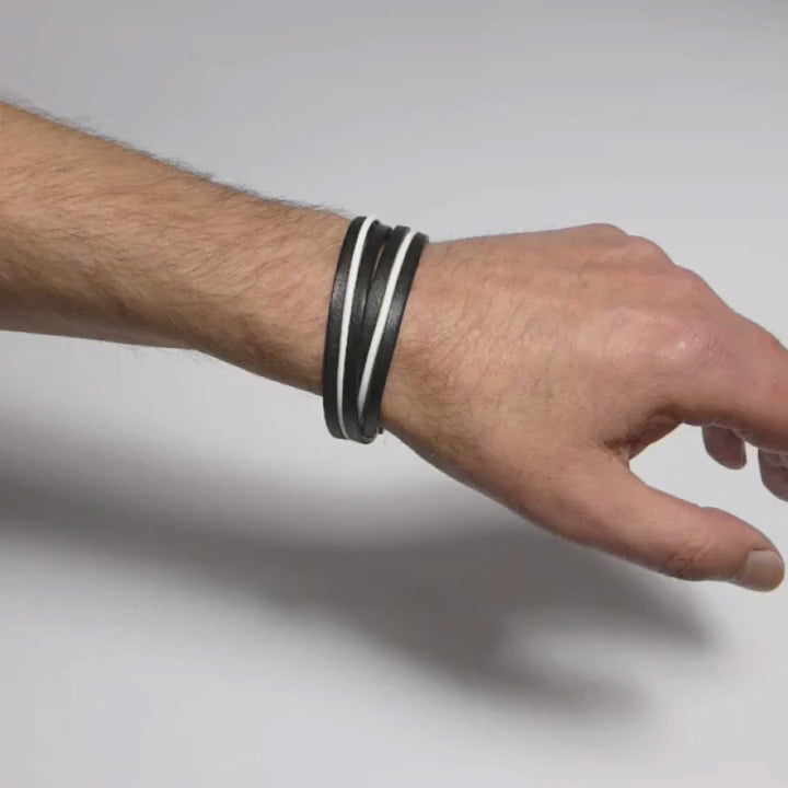 Starbeit Armband Leather Star PG72 Video