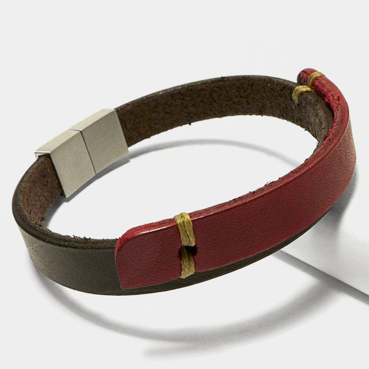 Herrenarmband Leather Star CB64 - STARBEIT