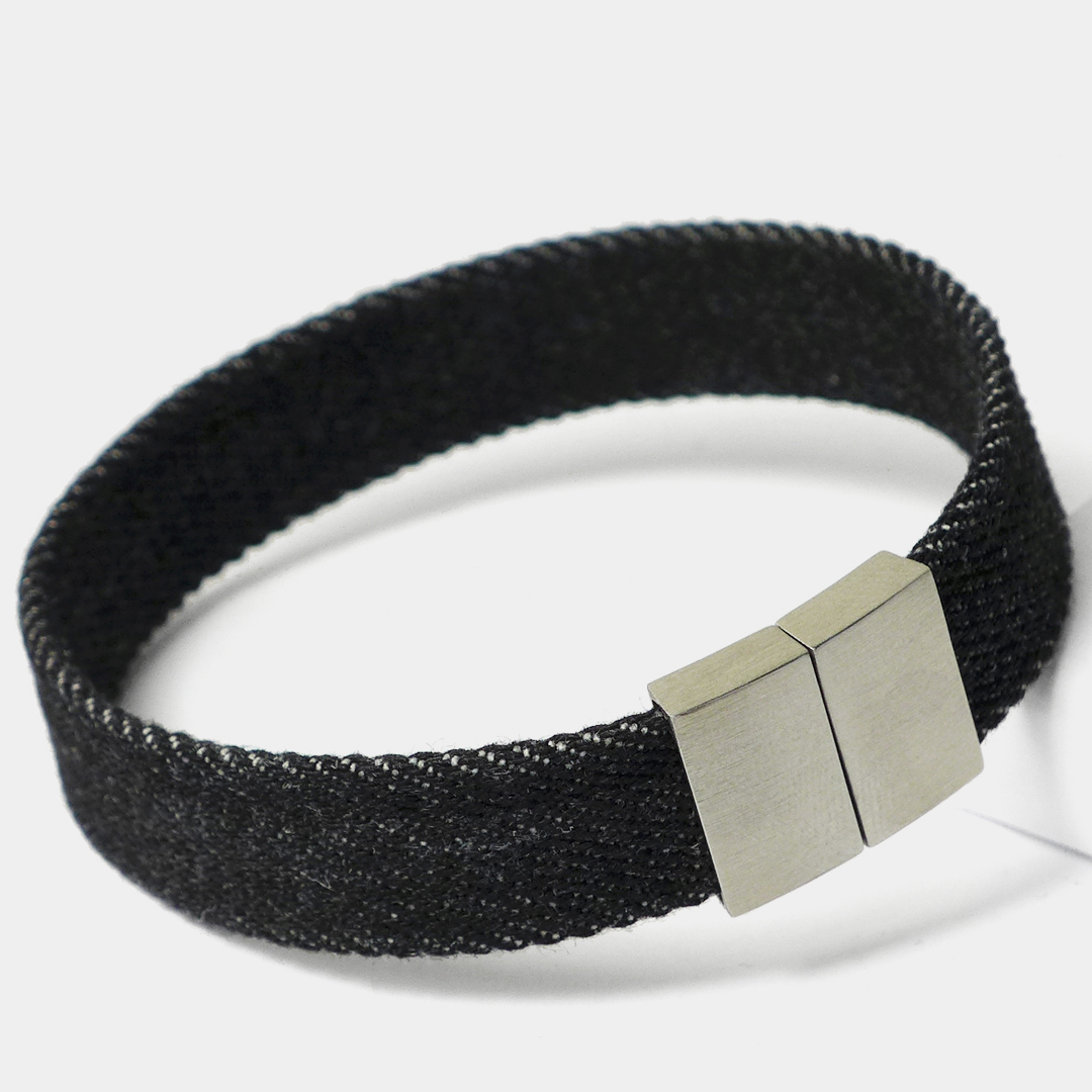 Starbeit Armband Black Denim Single Raw Hauptbild