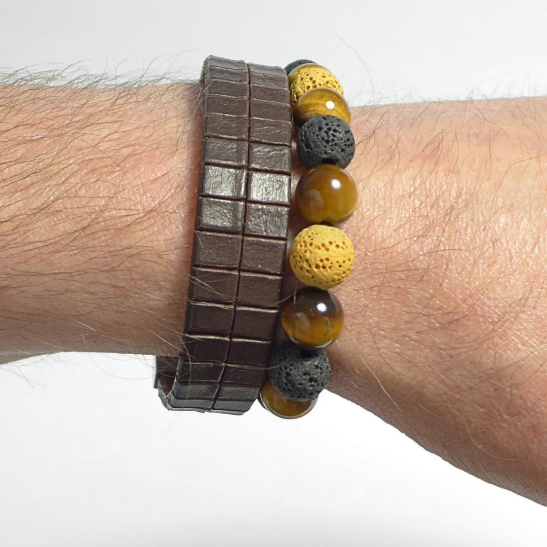 Herrenarmband <br>Duo 03