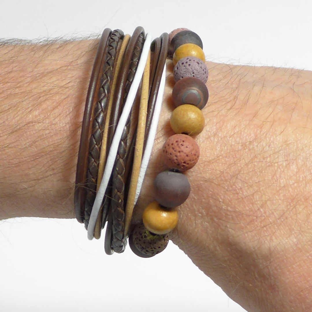 Herrenarmband Duo 04