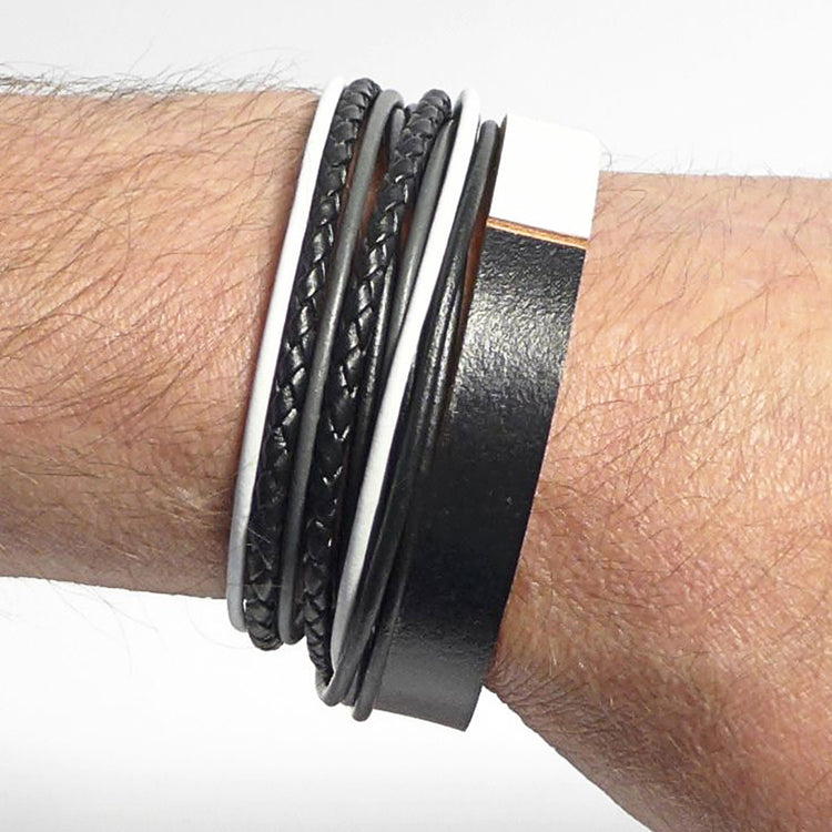 Herrenarmband Duo 07 - STARBEIT