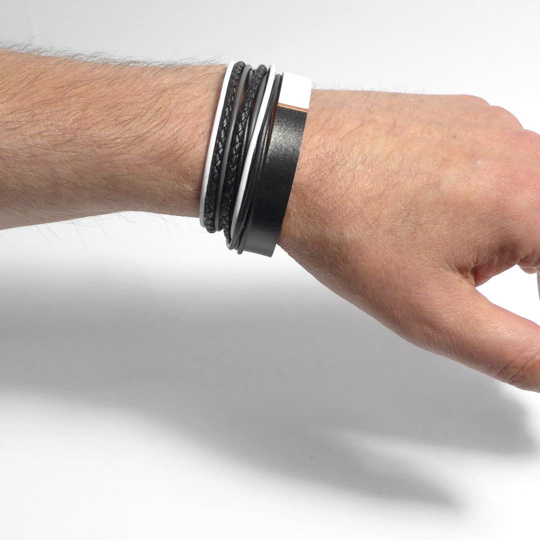 Herrenarmband Duo 07 - STARBEIT