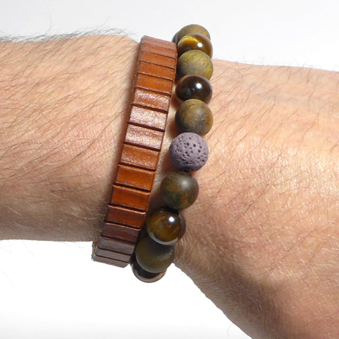 Herrenarmband Duo 09