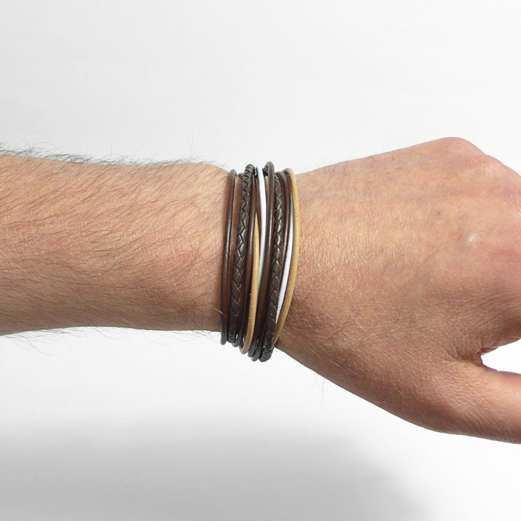 Starbeit Armband Leather Star BT53 Bild 2