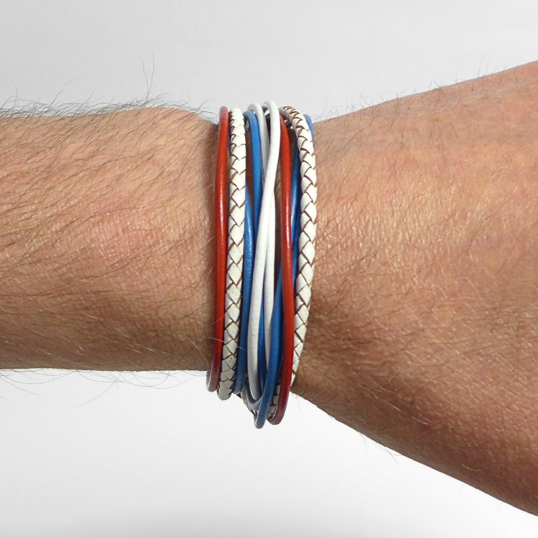 Starbeit Armband Leather Star BT55 Bild 3