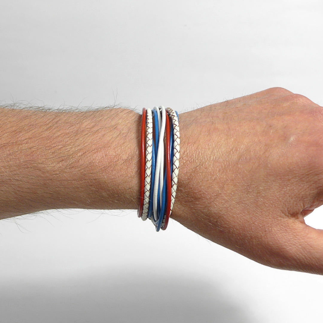 Starbeit Armband Leather Star BT55 Bild 2
