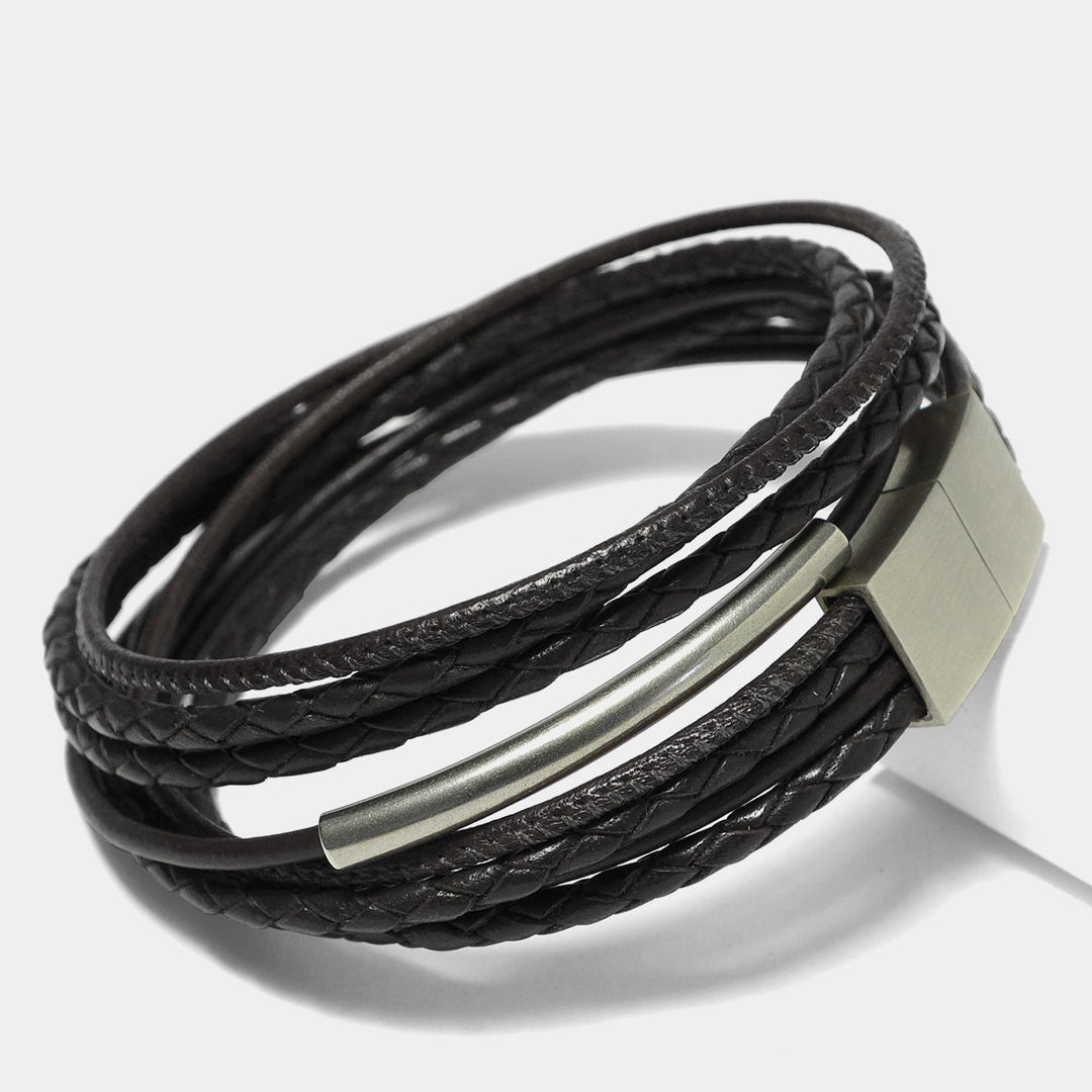 Armband Leather Star DW76