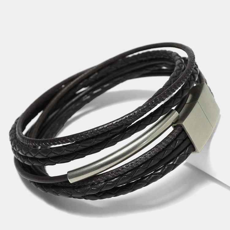 Modernes Herren Lederarmband STARBEIT charakterstarkes Design