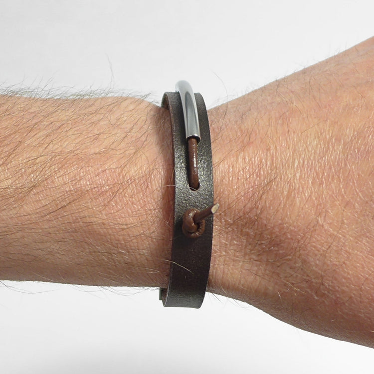 Starbeit Armband Leather Star EM13 Bild 4