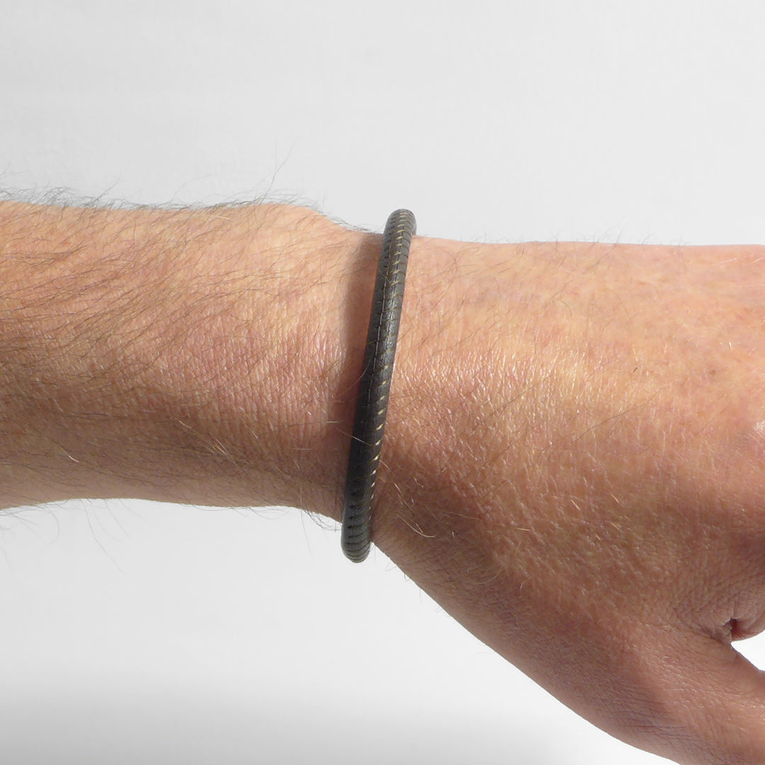 Herrenarmband Leather Star FL27