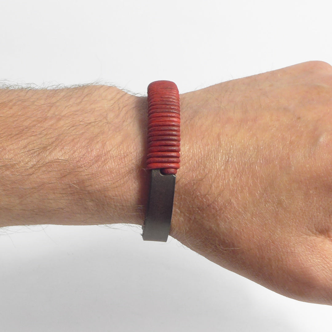 Herrenarmband Leather Star GT56 - STARBEIT