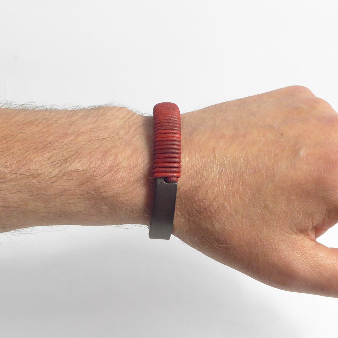 Herrenarmband Leather Star GT56 - STARBEIT