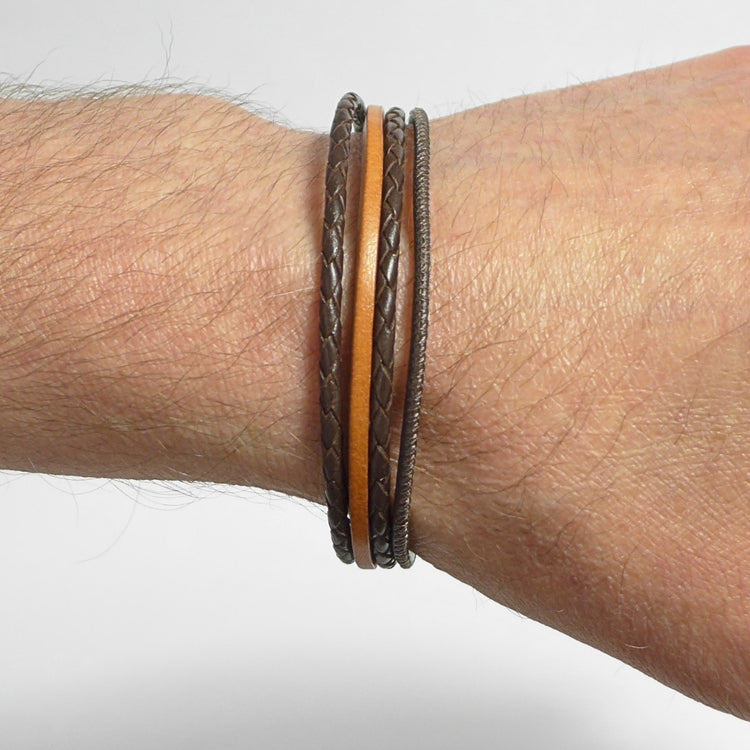 Starbeit Armband Leather Star LB27 Bild 3