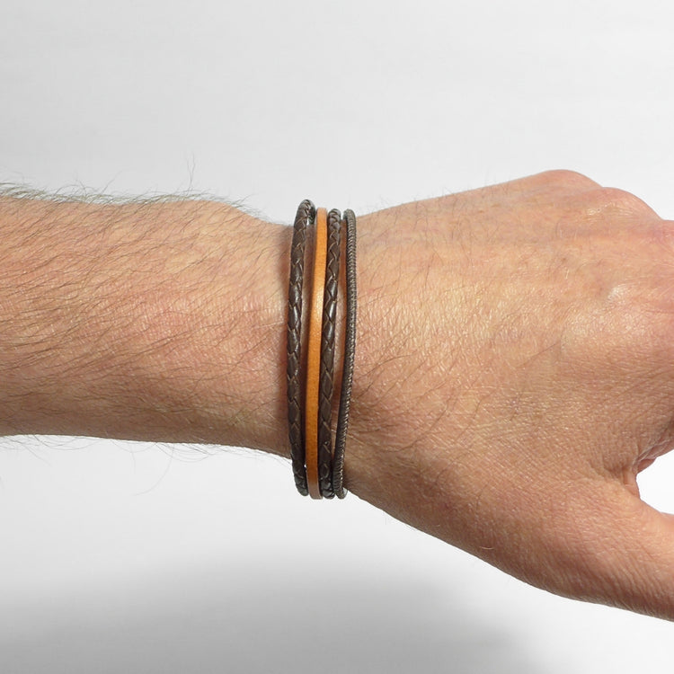 Starbeit Armband Leather Star LB27 Bild 2