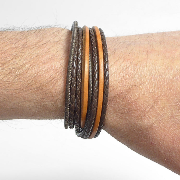 Starbeit Armband Leather Star LC27 Bild 2