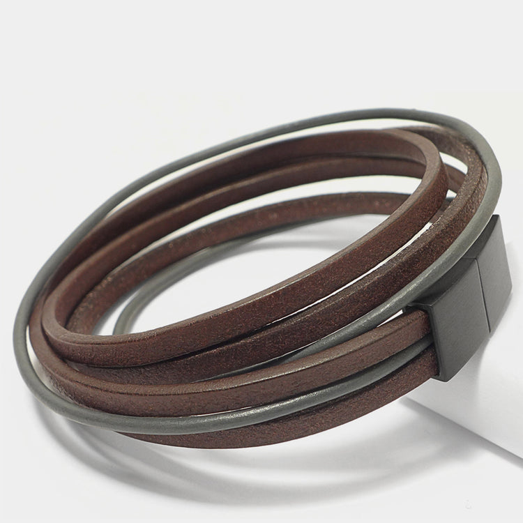 Starbeit Armband Leather Star PG73 Bild 1