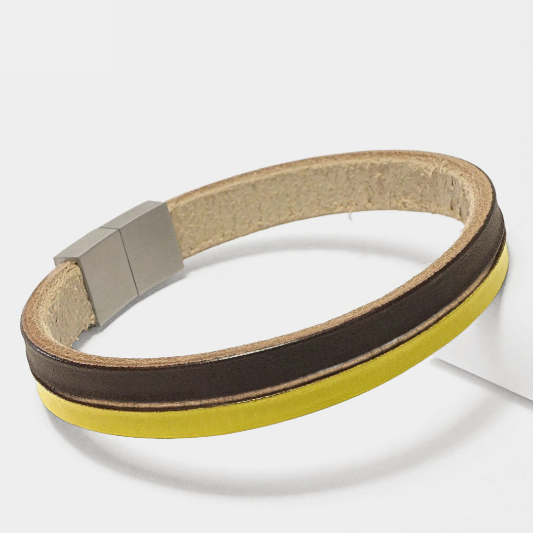 Herrenarmband Leather Star Raw CK35