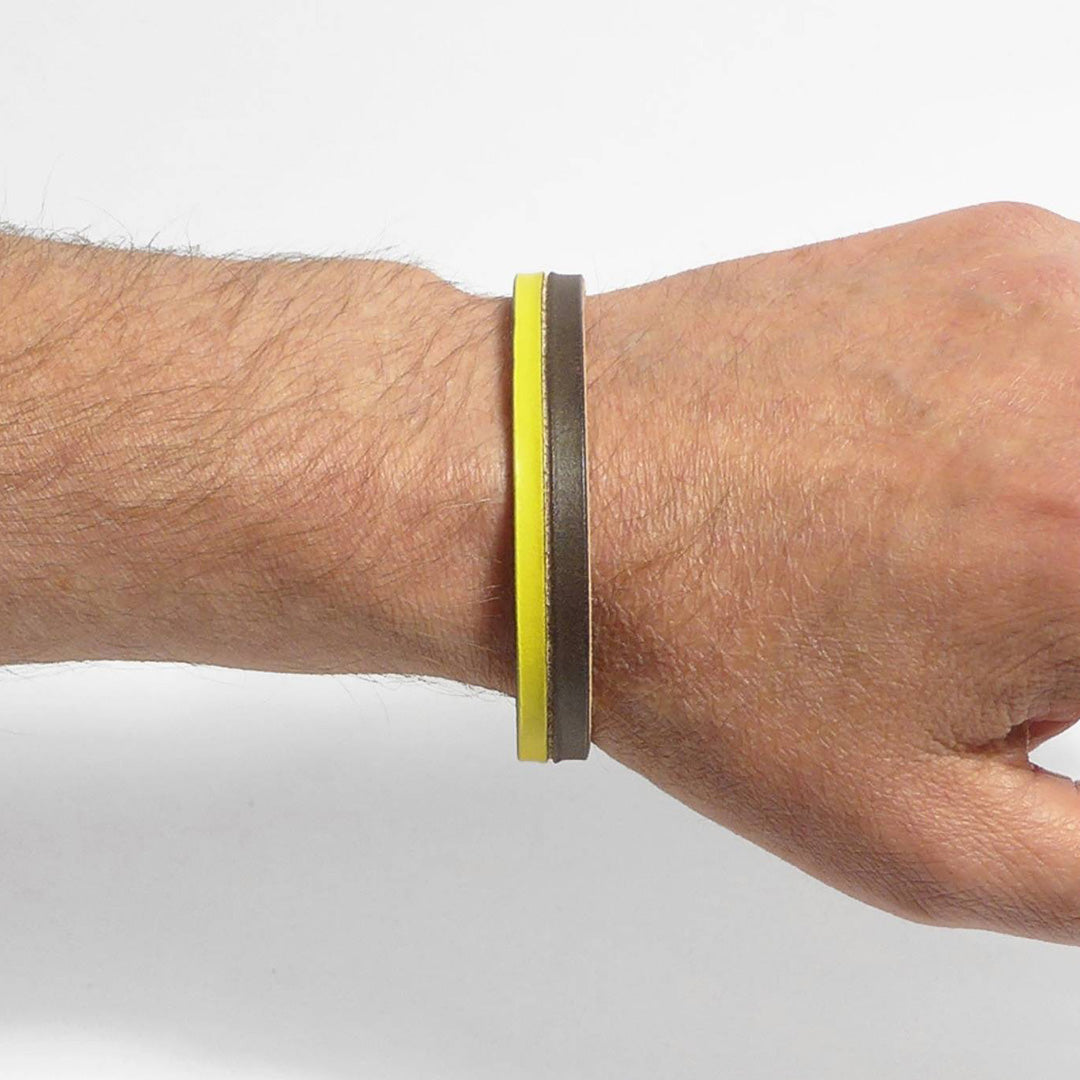 Herrenarmband Leather Star Raw CK35