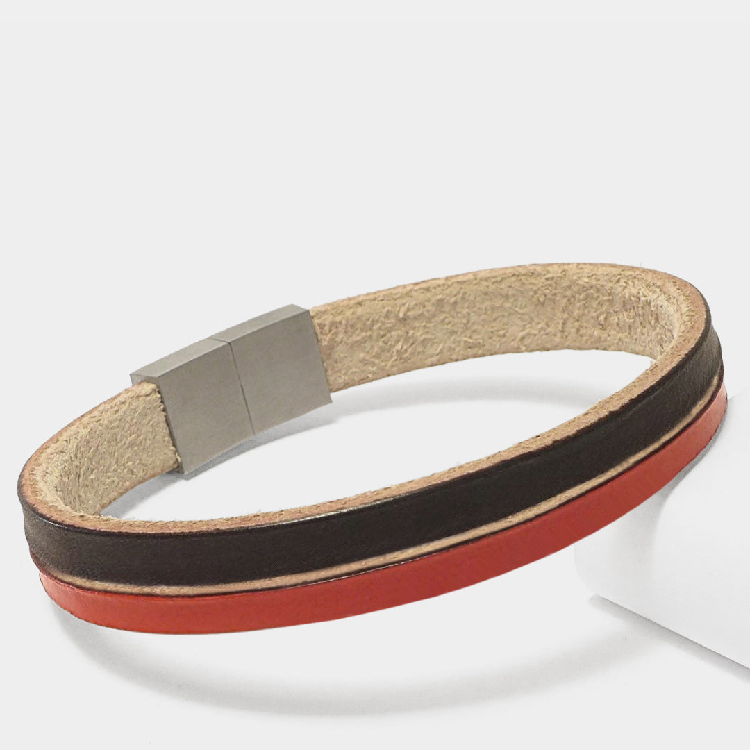 Herrenarmband Leather Star Raw CK36