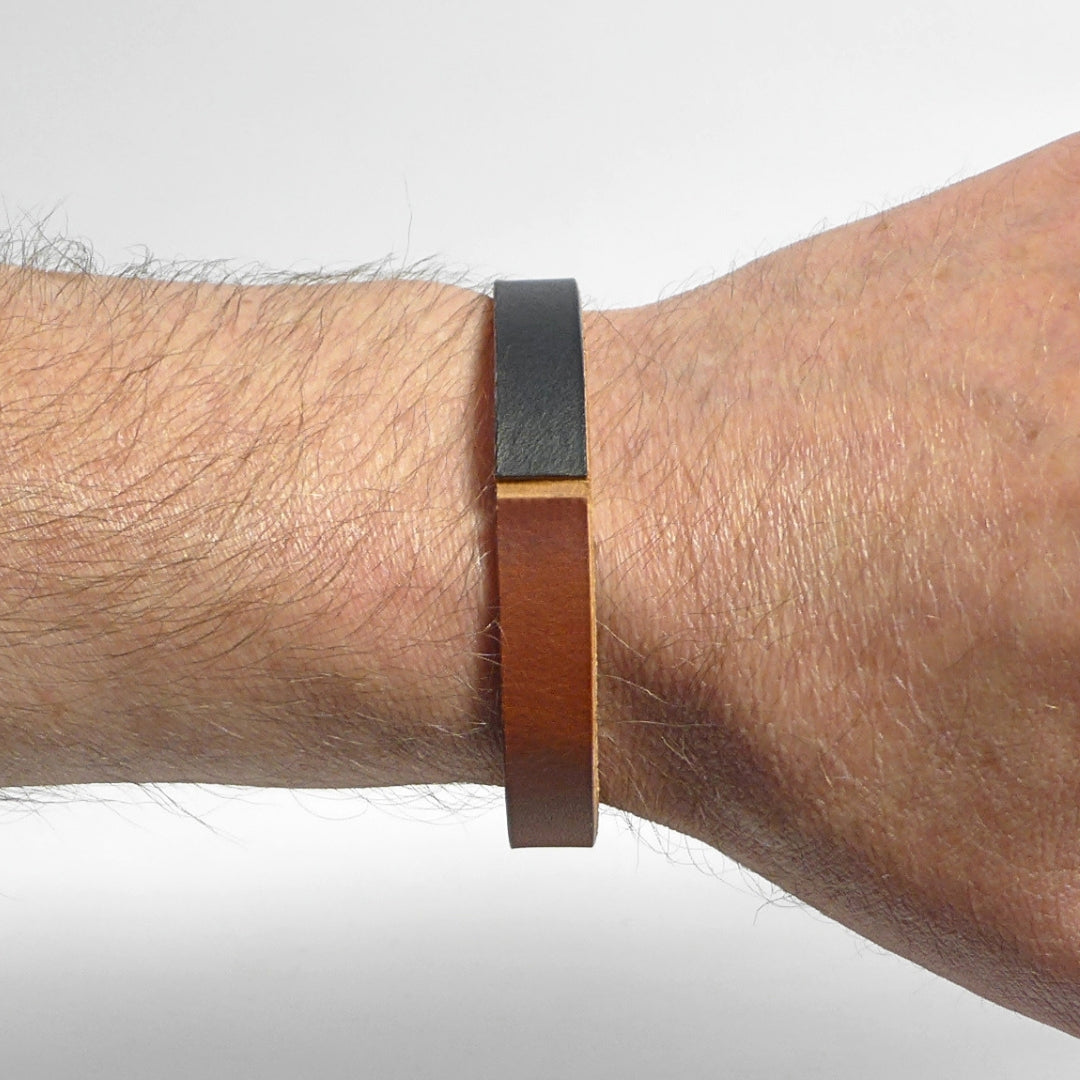 Herrenarmband Leather Star Raw FD37