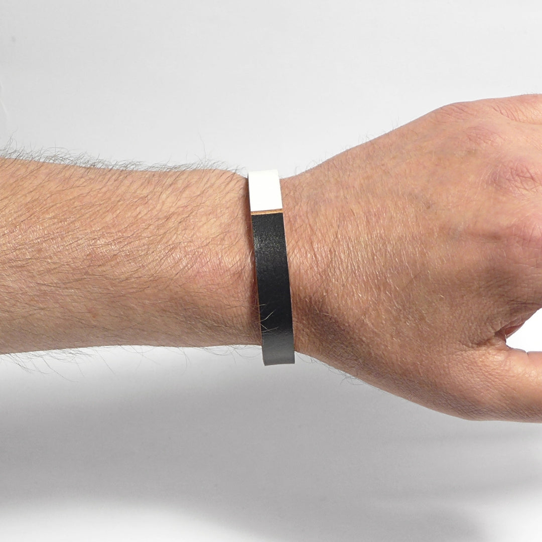 Herrenarmband Leather Star Raw FD38
