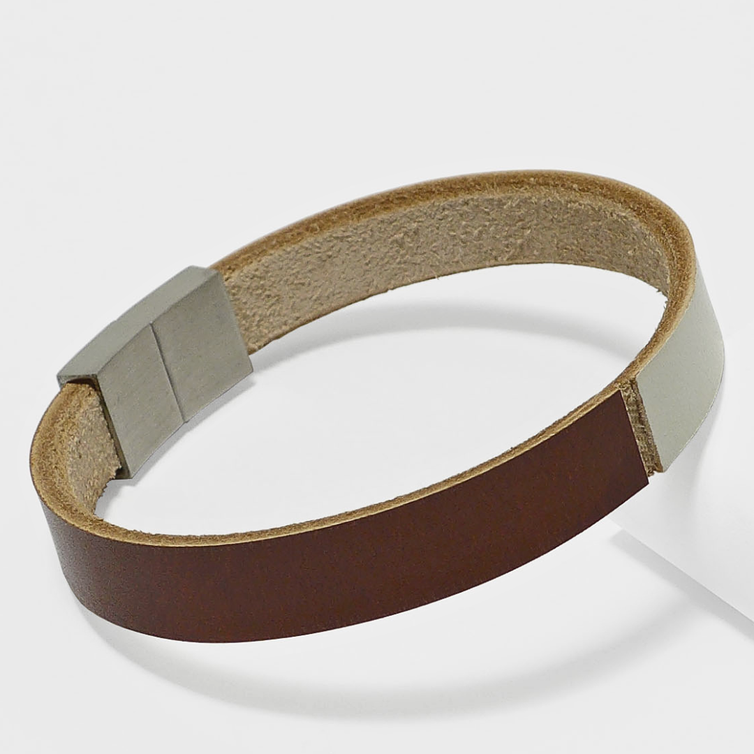 Starbeit Armband Leather Star Raw FD39 Bild 2