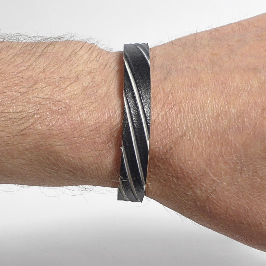 Starbeit Armband Leather Star Raw YH71 Bild 11