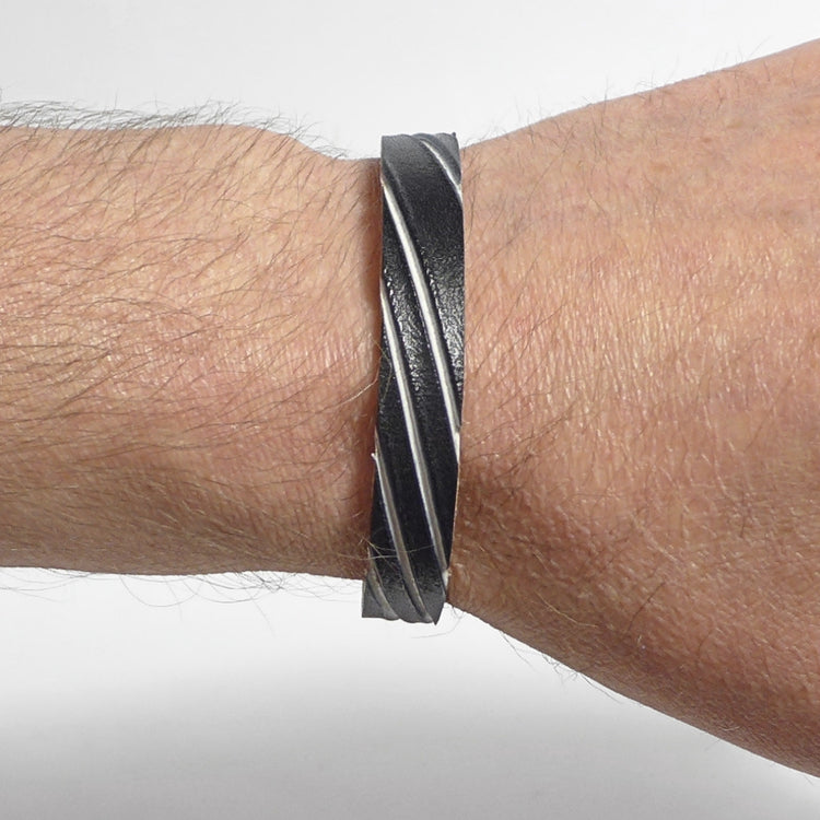Starbeit Armband Leather Star Raw YH71 Bild 11