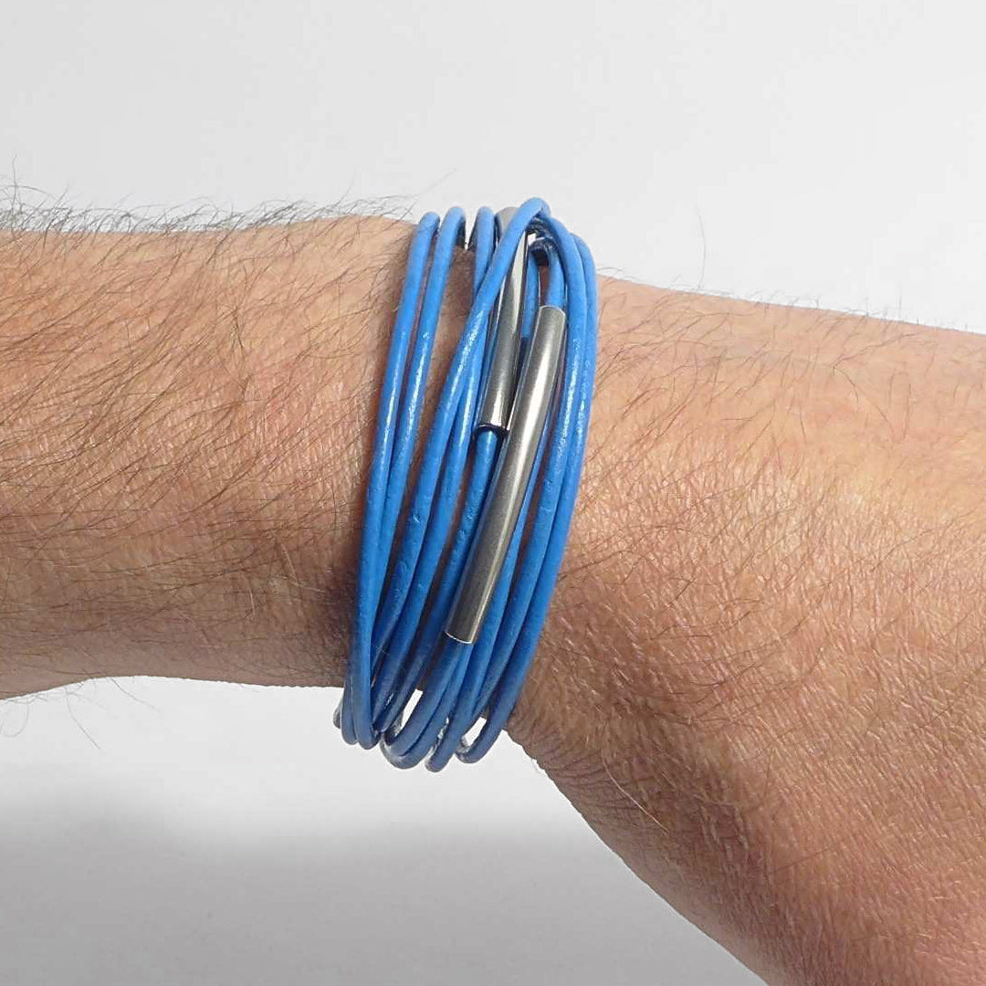 Herrenarmband Leather Star SX44 - STARBEIT