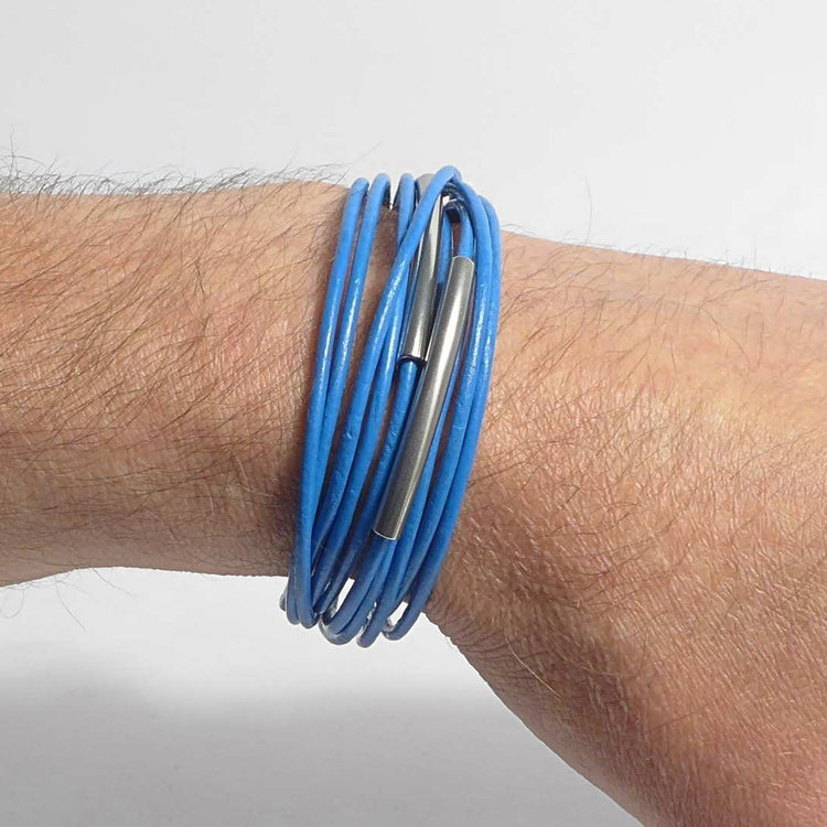 Herrenarmband Leather Star SX44 - STARBEIT