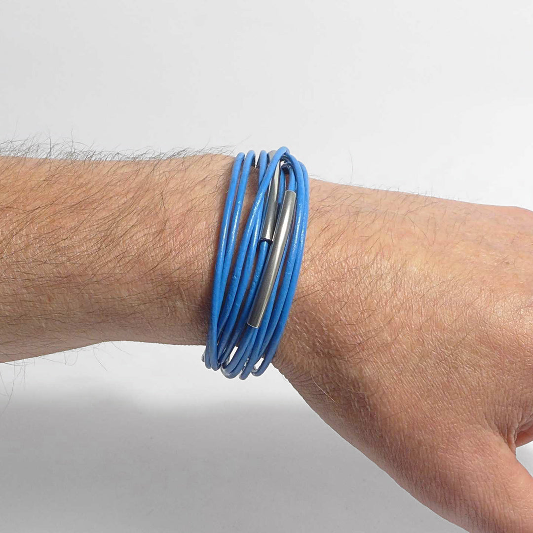 Herrenarmband Leather Star SX44 - STARBEIT