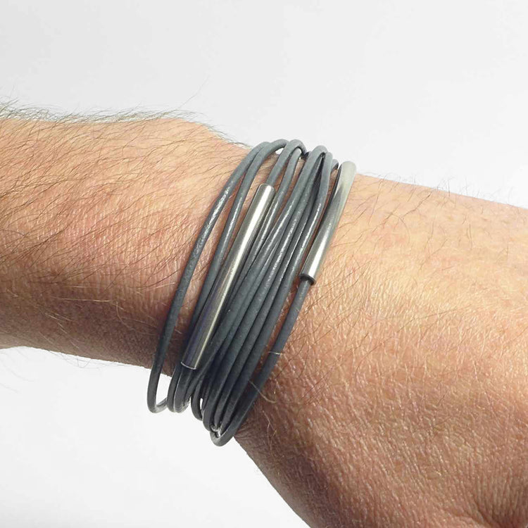 Herrenarmband Leather Star SX47 - STARBEIT