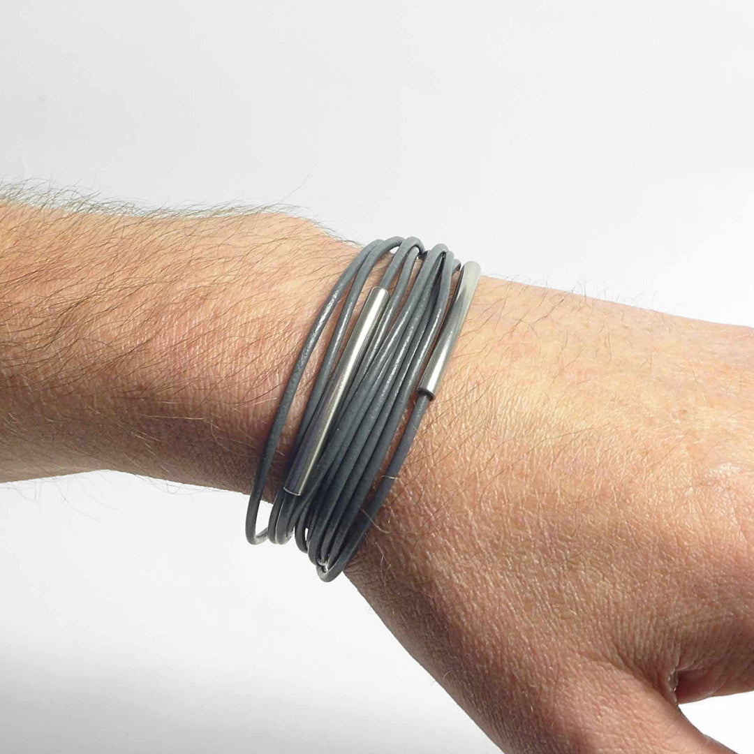 Herrenarmband Leather Star SX47 - STARBEIT