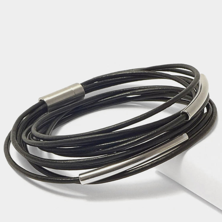 Herrenarmband Leather Star SX48 - STARBEIT