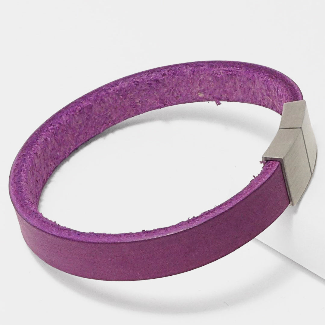Herrenarmband Leather Star ZM30