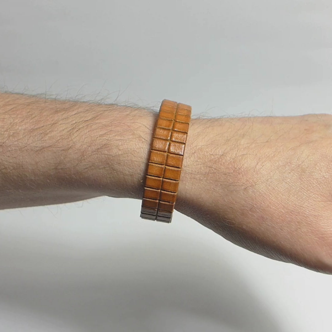 Starbeit Armband Leather Star KT56 Video