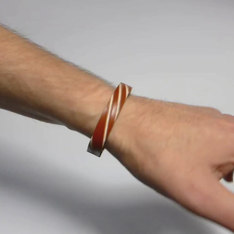 Starbeit Armband Leather Star Raw YH75 Video 02