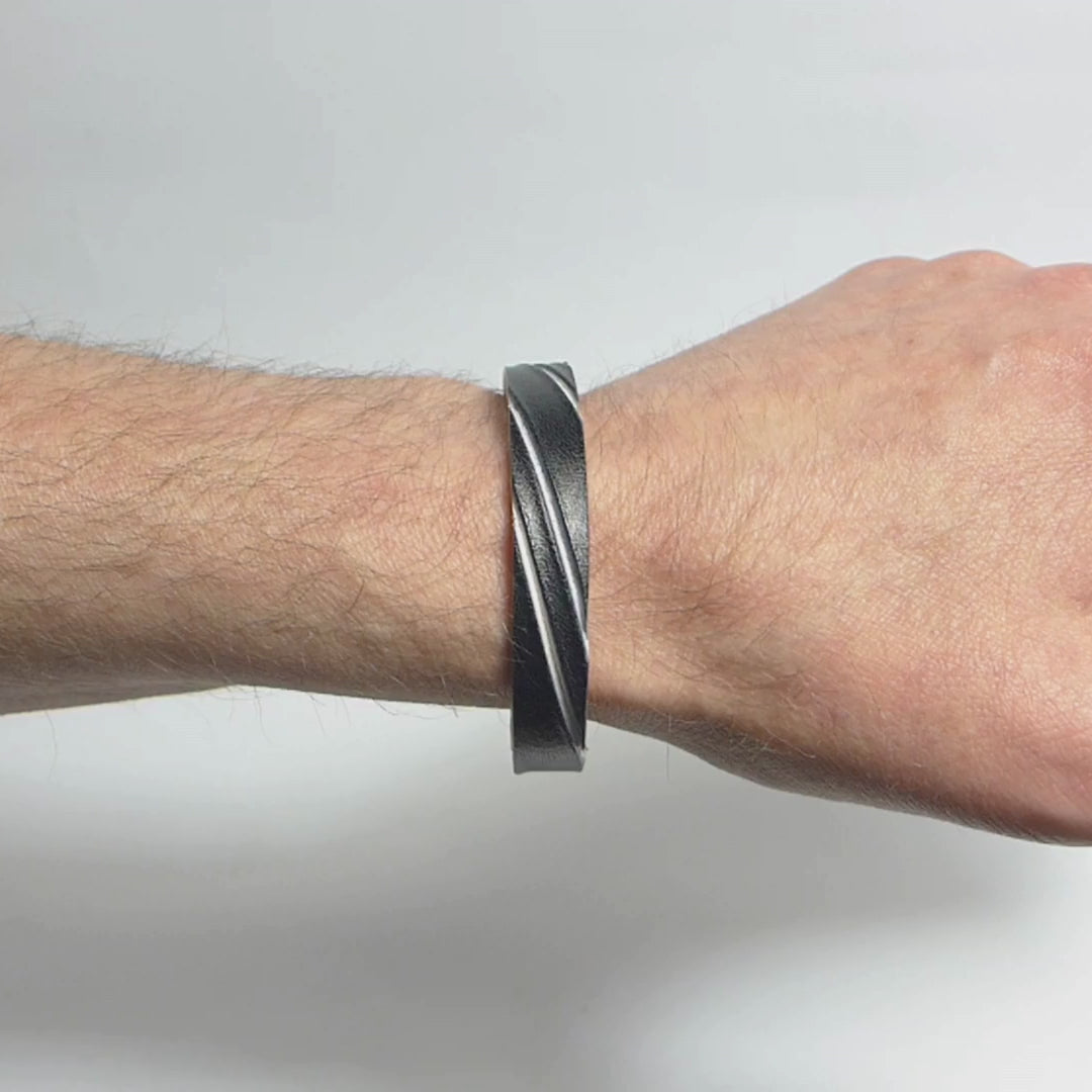 Starbeit Armband Leather Star Raw YH71 Video