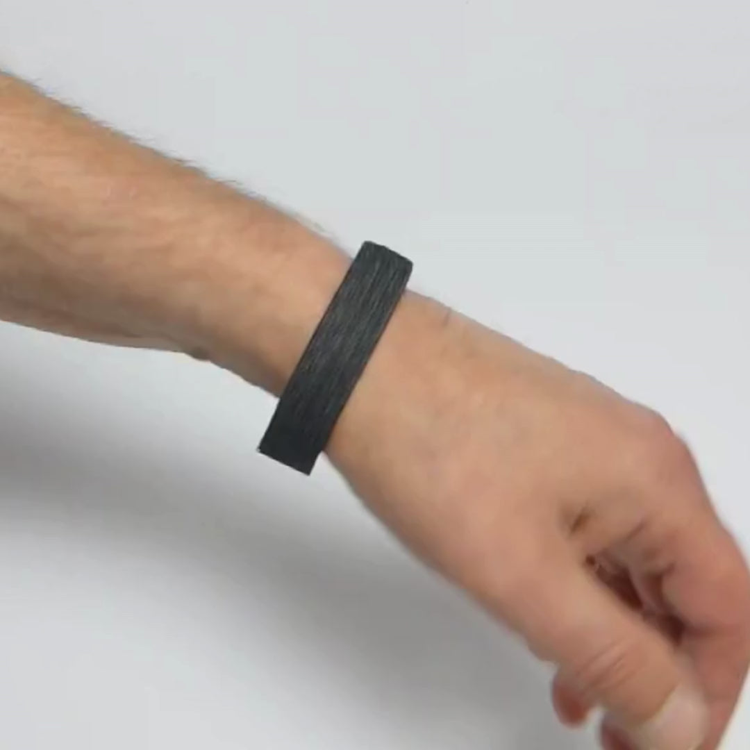 Starbeit Armband Black Denim Single Raw 01