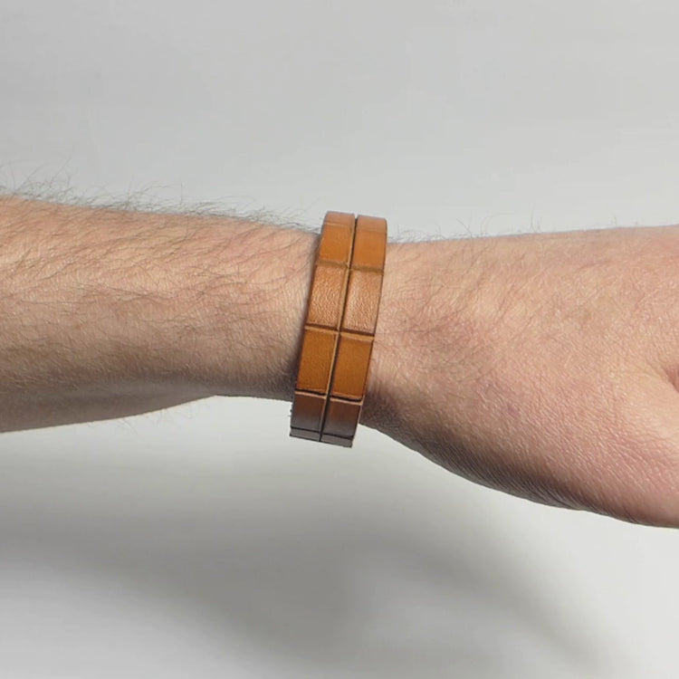 Starbeit Armband Leather Star KF56 Video